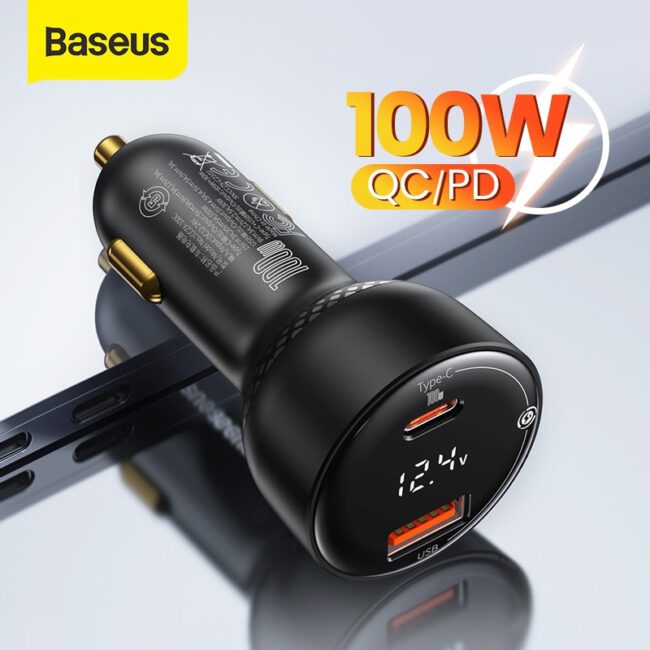 baseus 100w car charger