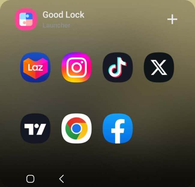 Galaxy Z Flip5 Good Lock